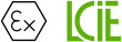 II 2 D - CENELEC IEC/EN 61241-0, IEC/EN 61241-1 Certificate n° LCIE 05 ATEX 6163 X - European Directive 94/9/EC - Vibrators for potentially explosive dust atmosphere.